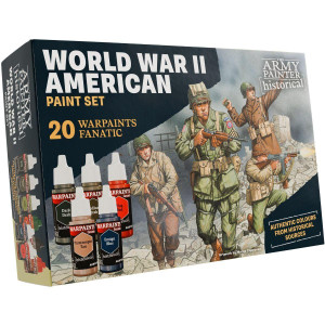 The Army Painter Warpaints Fanatic: World War II American Paint Set