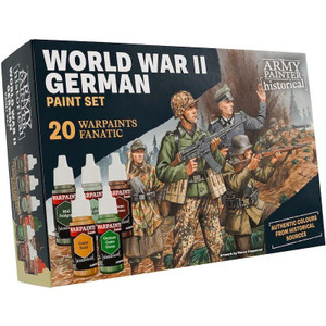 The Army Painter Warpaints Fanatic: World War II German Paint Set The Army Painter Warpaints Fanatic: World War II German Paint Set