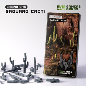 Gamers Grass Basing Bits - Saguaro Cacti Pack (Wargame / Model Basing)