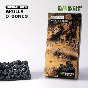 Gamers Grass Basing Bits - Skulls & Bones Pack (Wargame / Model Basing)
