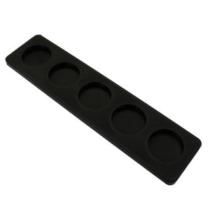 25mm x 5 Round (5x1) Movement Tray for Wargaming  - MASTER