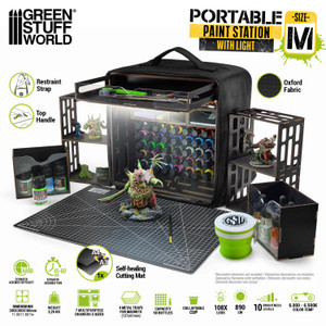 Green Stuff World Miniature Portable Paint Station