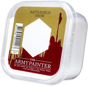 The Army Painter Battlefields: Snow Realistic, Fantasy Model Basing Material The Army Painter Battlefields: Snow Realistic, Fantasy Model Basing Material