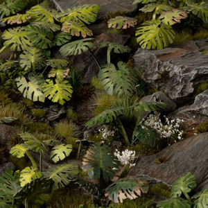 Gamers Grass Laser Cut Plants - Monstera (Wargame / Model Basing) Gamers Grass Laser Cut Plants - Monstera (Wargame / Model Basing)