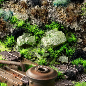 Gamers Grass Alien Toxic - 6mm Wild Tuft (Wargame / Model Basing) Gamers Grass Alien Toxic - 6mm Wild Tuft (Wargame / Model Basing)