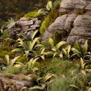 Gamers Grass Laser Cut Plants - Deer Fern (Wargame / Model Basing)