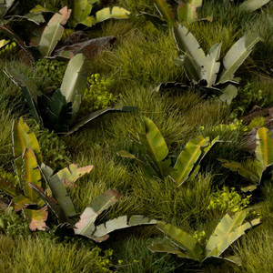 Gamers Grass Laser Cut Plants - Banana Tree (Wargame / Model Basing)