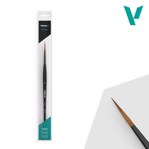 AV Vallejo Detail - Round Synthetic Brush No. 3 AV Vallejo Detail - Round Synthetic Brush No. 3