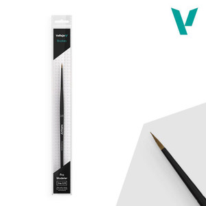 AV Vallejo Pro Modeller - Natural Hair Round Brush No. 2/0 AV Vallejo Pro Modeller - Natural Hair Round Brush No. 2/0