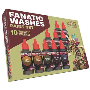 The Army Painter Warpaints Fanatic: Washes Paint Set The Army Painter Warpaints Fanatic: Washes Paint Set