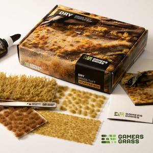 Gamers Grass Tuft Starter Box - Dry Grass (Wargame / Model Basing) Gamers Grass Tuft Starter Box - Dry Grass (Wargame / Model Basing)