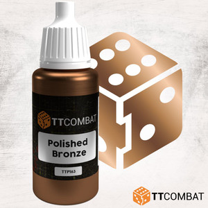 TTCombat 17ml Acrylic Paint - Polished Bronze TTCombat 17ml Acrylic Paint - Polished Bronze