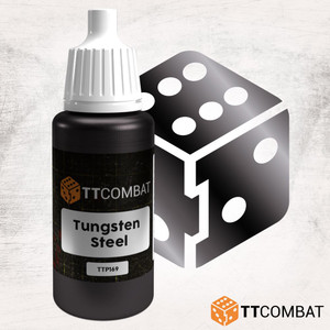 TTCombat 17ml Acrylic Paint - Tungsten Steel TTCombat 17ml Acrylic Paint - Tungsten Steel