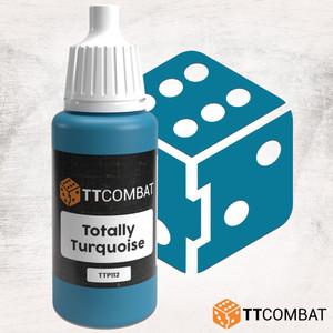 TTCombat 17ml Acrylic Paint - Totally Turquoise TTCombat 17ml Acrylic Paint - Totally Turquoise