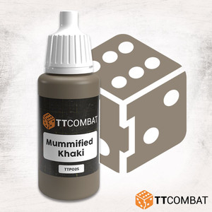 TTCombat 17ml Acrylic Paint - Mummified Khaki