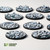 Gamers Grass Battle Ready Toppers Frost Lake - Round 25mm (x12) Model Basing