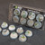 Gamers Grass Urban Warfare Bases, Battle Ready - Round 32mm (x8)