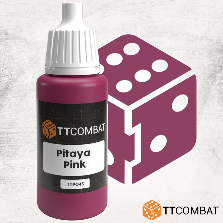 TTCombat 17ml Acrylic Paint - Pitaya Pink