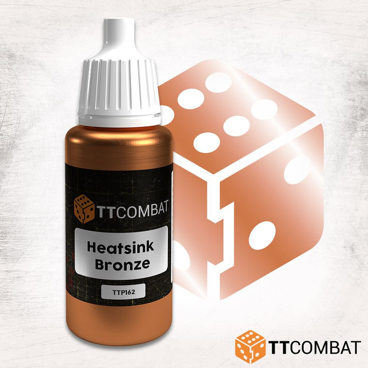 TTCombat 17ml Acrylic Paint - Heatsink Bronze
