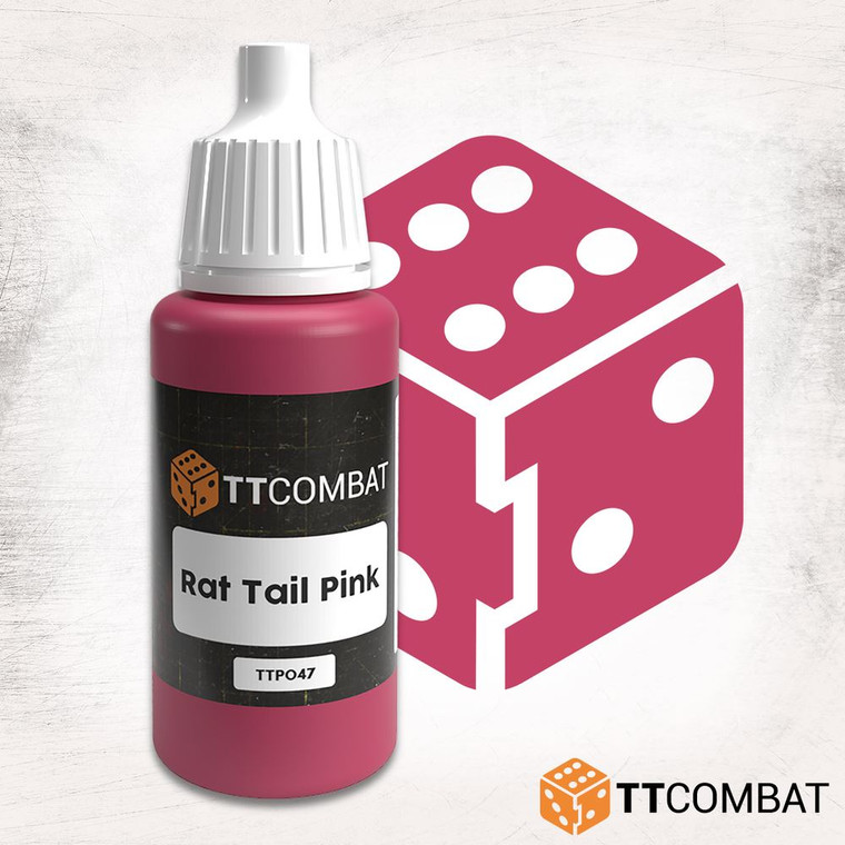 TTCombat 17ml Acrylic Paint - Rat Tail Pink