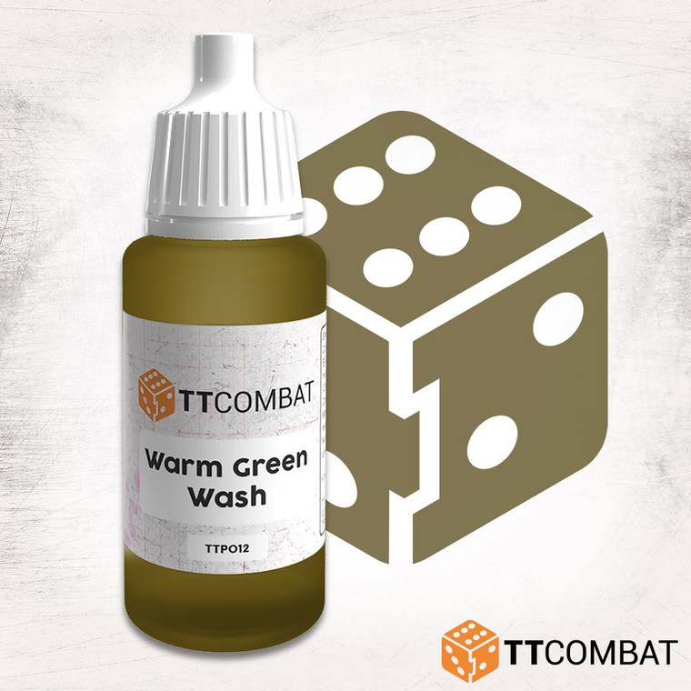 TTCombat 17ml Acrylic - Warm Green Wash