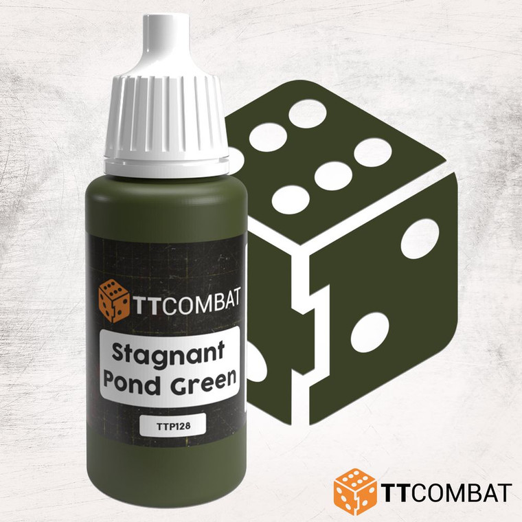 TTCombat 17ml Acrylic Paint - Stagnant Pond Green