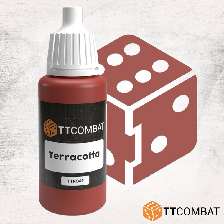 TTCombat 17ml Acrylic Paint - Terracotta