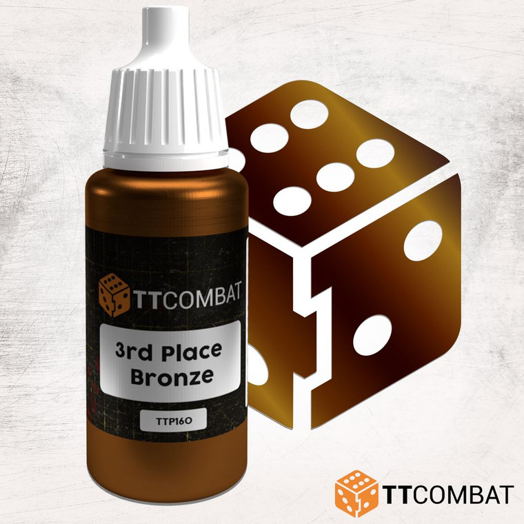 TTCombat 17ml Acrylic Paint - 3rd Place Bronze