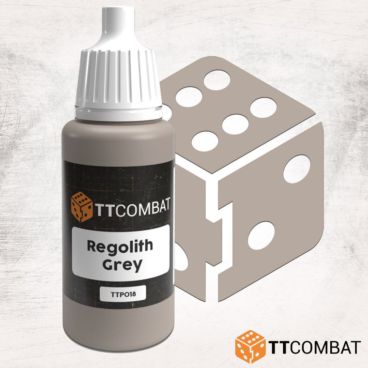 TTCombat 17ml Acrylic Paint - Regolith Grey