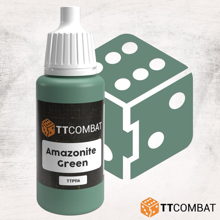 TTCombat 17ml Acrylic Paint - Amazonite Green