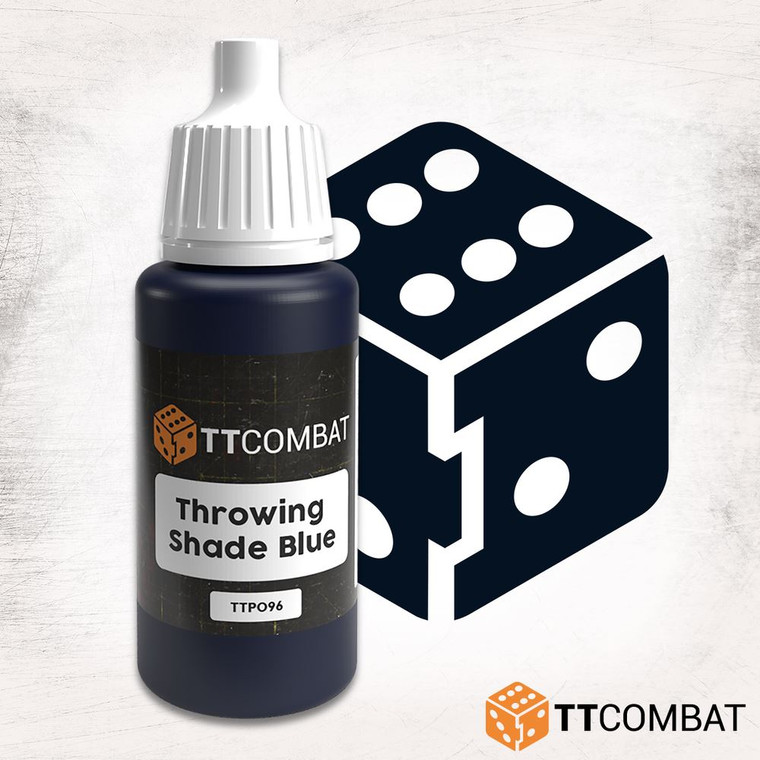 TTCombat 17ml Acrylic Paint - Throwing Shade Blue