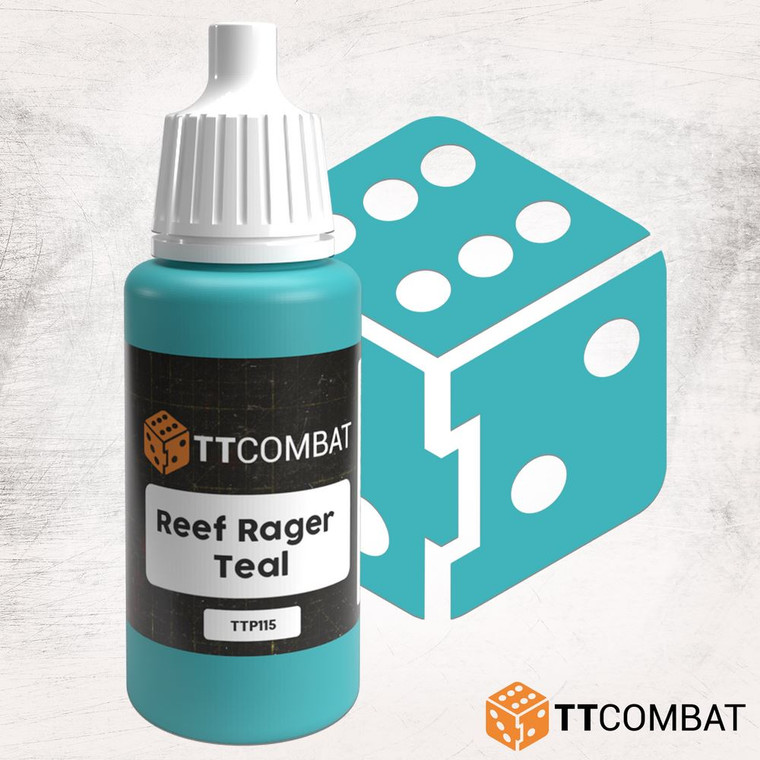TTCombat 17ml Acrylic Paint - Reef Rager Teal