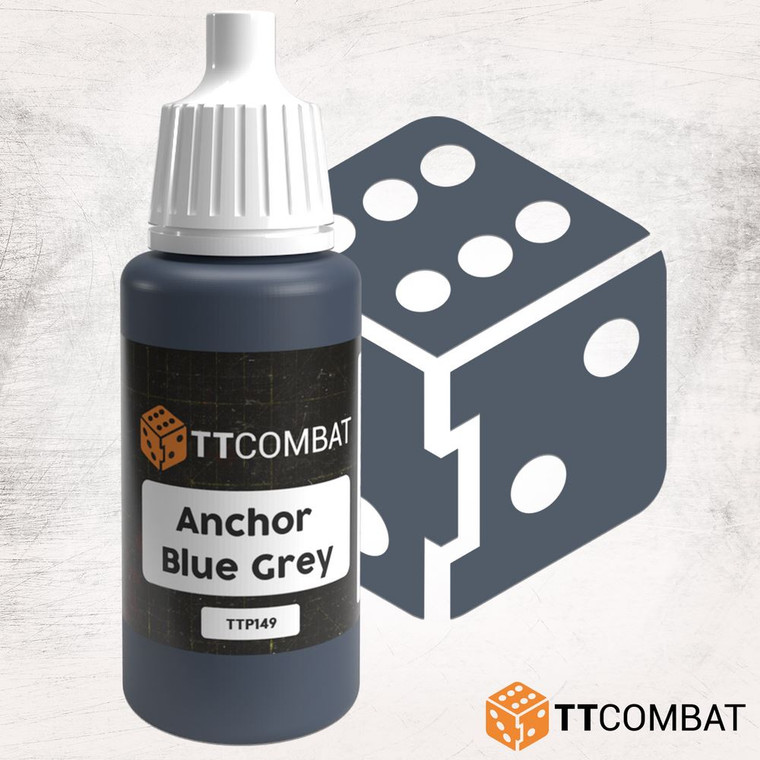 TTCombat 17ml Acrylic Paint - Anchor Blue Grey