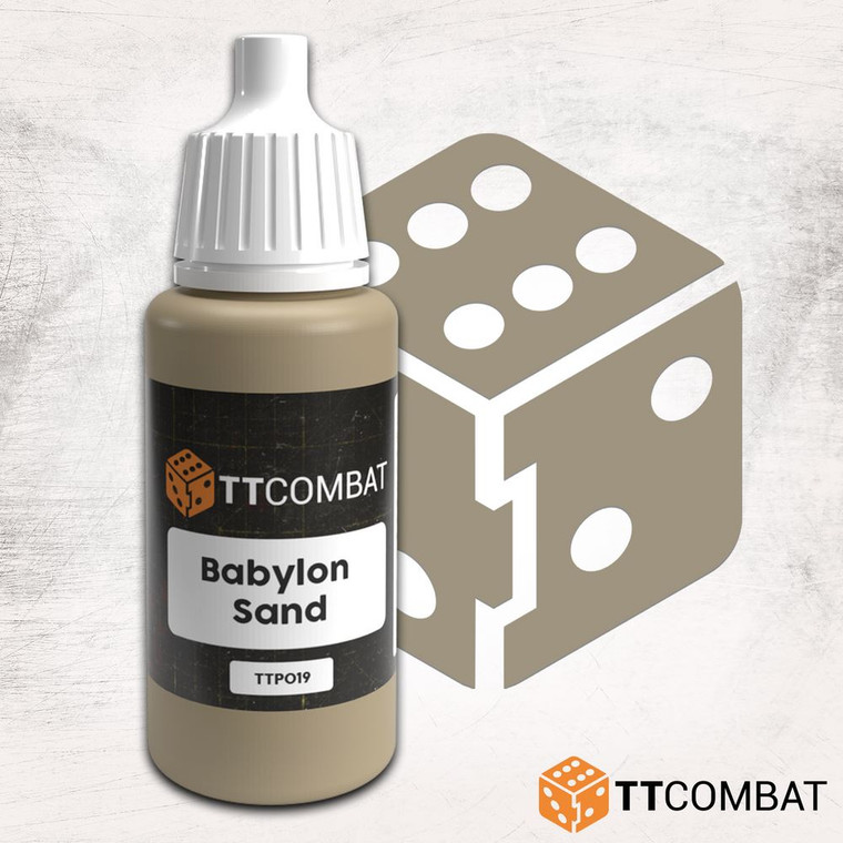 TTCombat 17ml Acrylic Paint - Babylon Sand