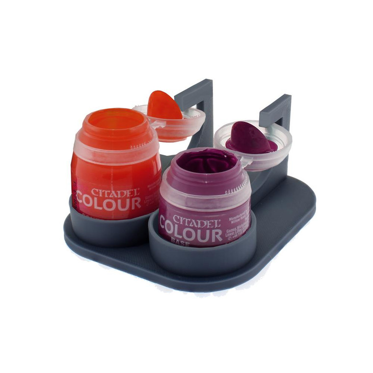 Axis3D - 12 / 18ml Citadel Paint Pot Holder and Stand - Double