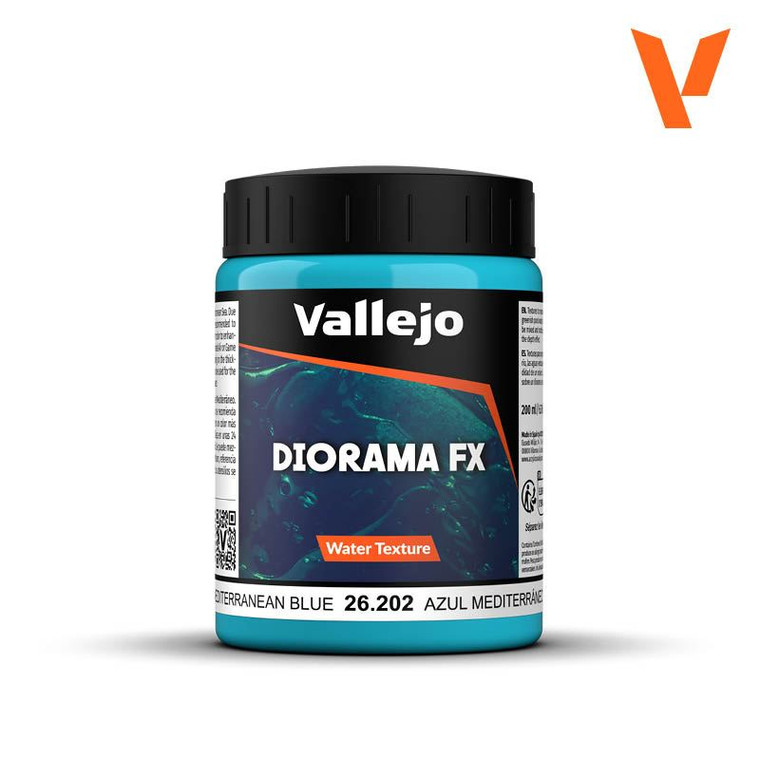 Vallejo Water Effects - Mediterranean Blue 200ml