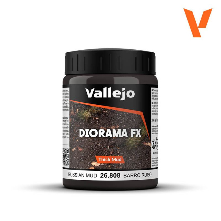 Vallejo Weathering Effects 200ml - Russian Thick Mud