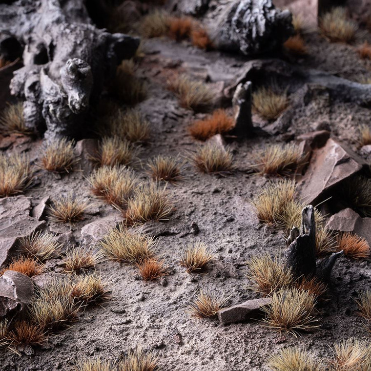 Gamers Grass Burned Tufts - 6mm Small Tuft (Wargame / Model Basing)