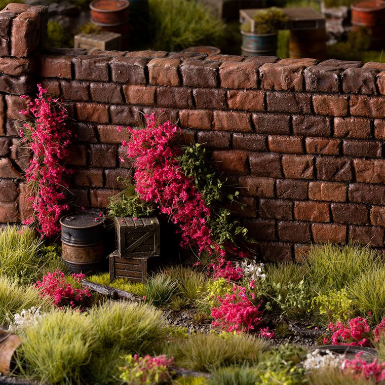 Gamers Grass Pink Flowers Wild Tuft (Wargame / Model Basing)