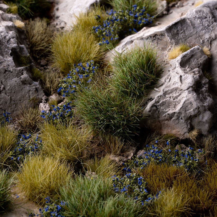 Gamers Grass Blue Flowers Wild Tuft (Wargame / Model Basing)