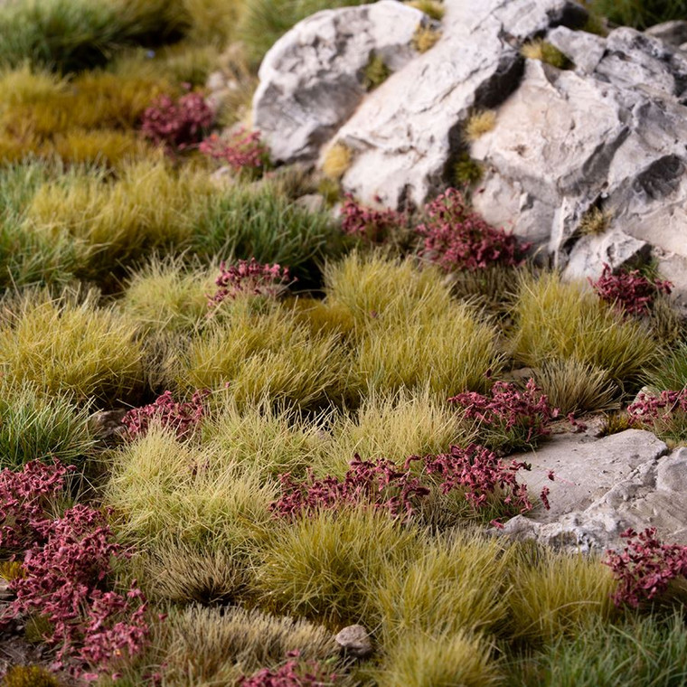 Gamers Grass Dark Purple Flowers Wild Tuft (Wargame / Model Basing)