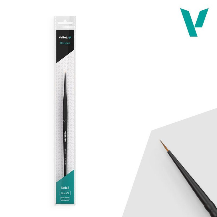 AV Vallejo Detail - Round Synthetic Brush No. 5/0