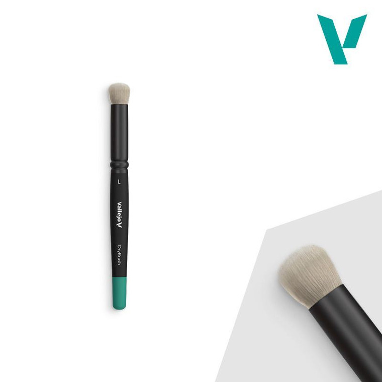 AV Vallejo Dry Brush - Natural Hair Dry Brush (Large)