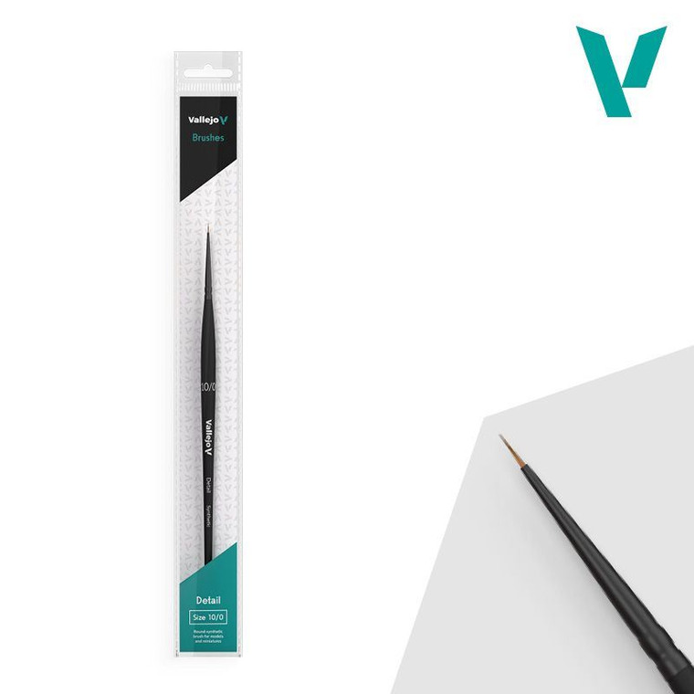 AV Vallejo Detail - Round Synthetic Brush No. 10/0