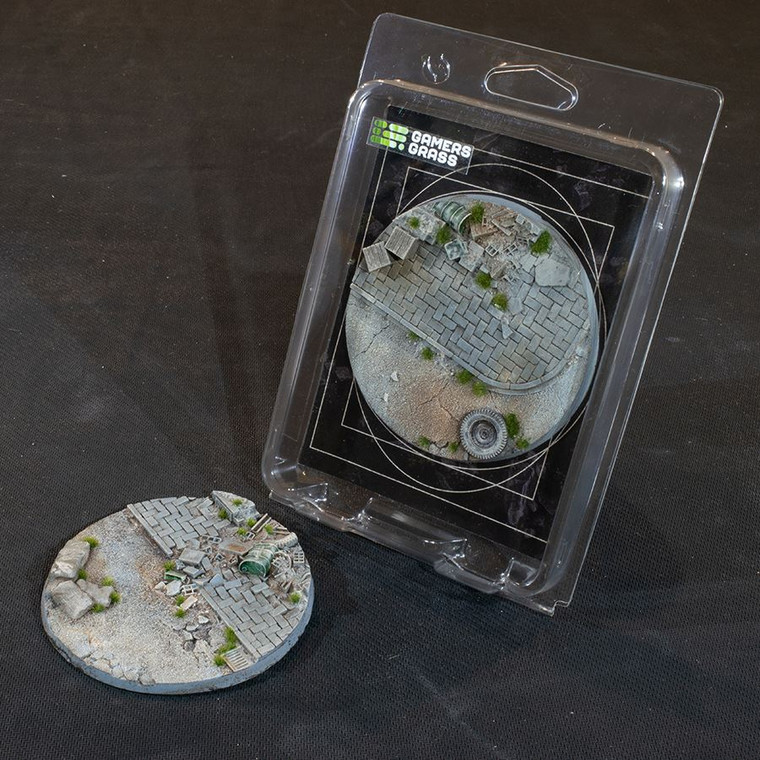 Gamers Grass Urban Warfare Bases, Battle Ready - Round 100mm (x1)