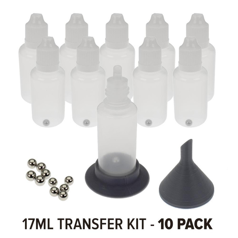 Vallejo, Army Painter style 17ml Dropper Bottle kit for Citadel, GW Paints - 10 Pack