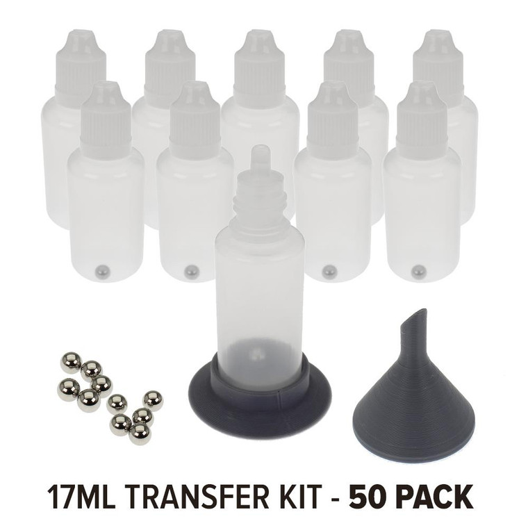 Vallejo, Army Painter style 17ml Dropper Bottle kit for Citadel, GW Paints - 50 Pack