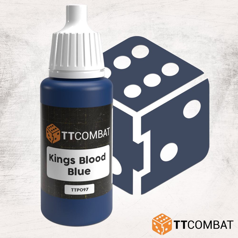 TTCombat 17ml Acrylic Paint - Kings Blood Blue