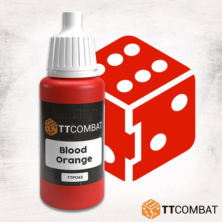 TTCombat 17ml Acrylic Paint - Blood Orange