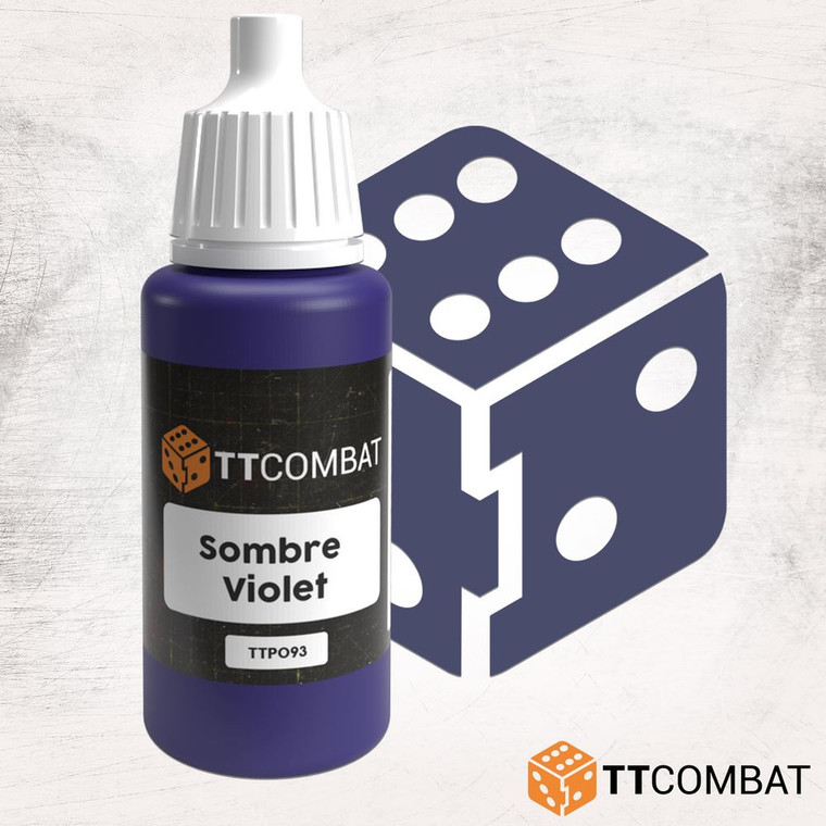 TTCombat 17ml Acrylic Paint - Sombre Violet